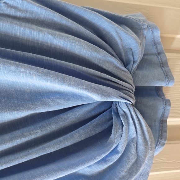 REWIND BRAND WOMENS BLUE SHORT SLEEVE SUMMER TOP SIZE SMALL - Picture 5 of 14